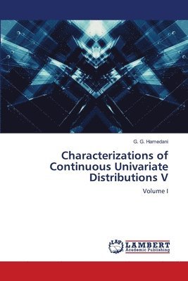 bokomslag Characterizations of Continuous Univariate Distributions V