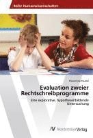 bokomslag Evaluation zweier Rechtschreibprogramme