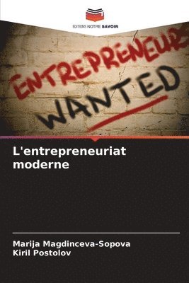 Marija Magdinceva-Sopova, Kiril Postolov - L'entrepreneuriat moderne, Häftad