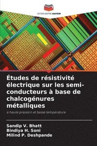 bokomslag Études de résistivité électrique sur les semi-conducteurs à base de chalcogénures métalliques