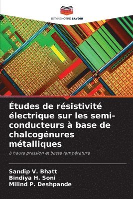 bokomslag Études de résistivité électrique sur les semi-conducteurs à base de chalcogénures métalliques