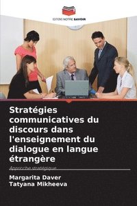bokomslag Stratégies communicatives du discours dans l'enseignement du dialogue en langue étrangère