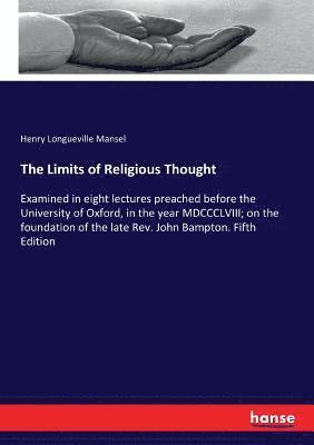 bokomslag Limits of Religious Thought