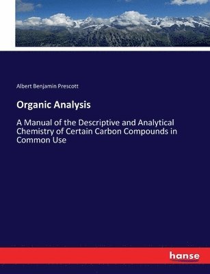Organic Analysis 1