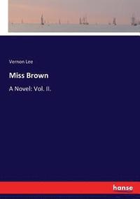 bokomslag Miss Brown
