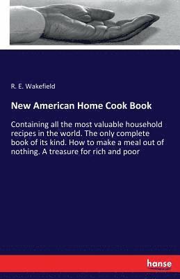 bokomslag New American Home Cook Book