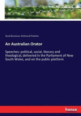 bokomslag Australian Orator
