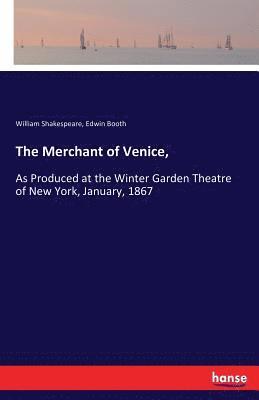 William Shakespeare, Edwin Booth - Merchant of Venice,, Häftad