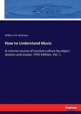 How to Understand Music 1