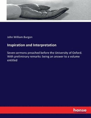 Inspiration and Interpretation 1