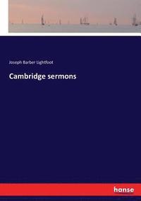bokomslag Cambridge sermons