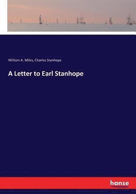 Letter to Earl Stanhope