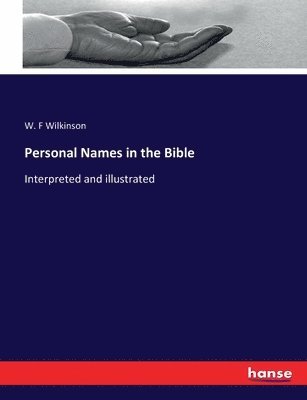 Personal Names in the Bible 1