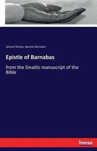 bokomslag Epistle of Barnabas