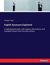 bokomslag English Synonyms Explained