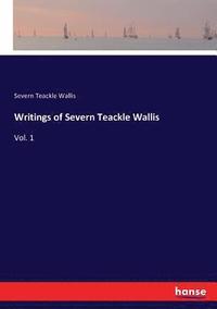 bokomslag Writings of Severn Teackle Wallis