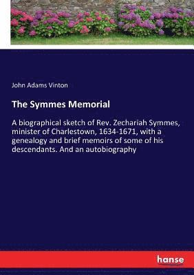 John Adams Vinton - Symmes Memorial, Häftad