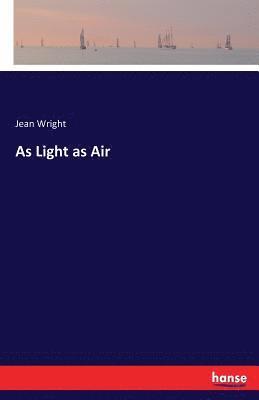 Jean Wright - As Light as Air, Häftad