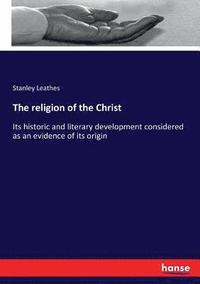 bokomslag religion of the Christ