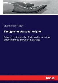 bokomslag Thoughts on personal religion