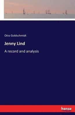 Otto Goldschmidt - Jenny Lind, Häftad