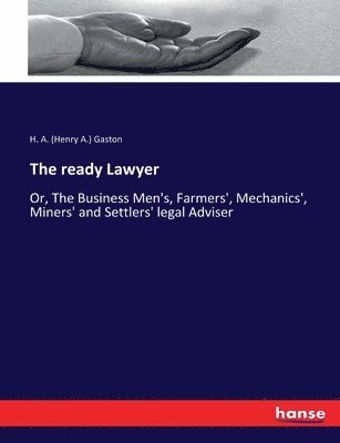 bokomslag The ready Lawyer