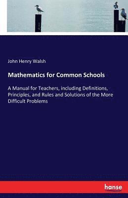 John Henry Walsh - Mathematics for Common Schools, Häftad