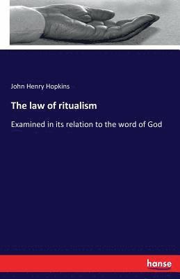 bokomslag law of ritualism