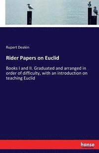 bokomslag Rider Papers on Euclid