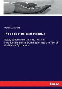 bokomslag The Book of Rules of Tyconius