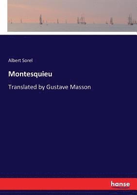 Albert Sorel - Montesquieu, Häftad