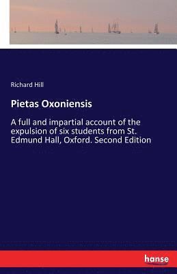 bokomslag Pietas Oxoniensis