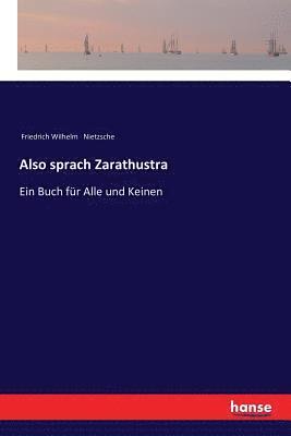 bokomslag Also sprach Zarathustra