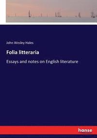 bokomslag Folia litteraria