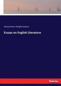 bokomslag Essays on English Literature