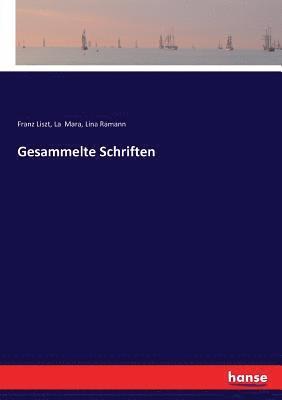 Gesammelte Schriften 1