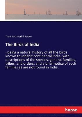 The Birds of India 1