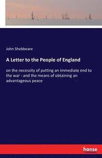 bokomslag A Letter to the People of England
