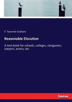 bokomslag Reasonable Elocution