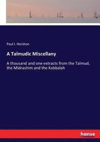 bokomslag A Talmudic Miscellany