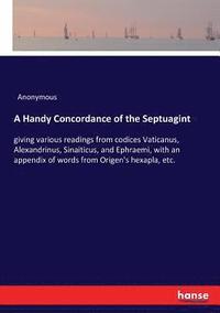 bokomslag A Handy Concordance of the Septuagint