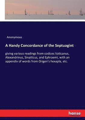 A Handy Concordance of the Septuagint 1