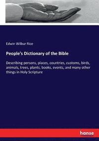 bokomslag People's Dictionary of the Bible