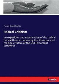 bokomslag Radical Criticism