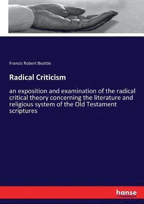 bokomslag Radical Criticism
