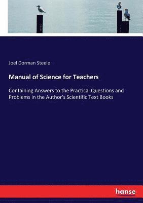 bokomslag Manual of Science for Teachers