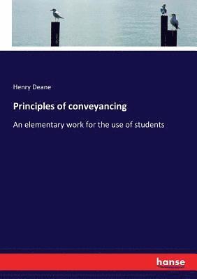 Principles of conveyancing 1