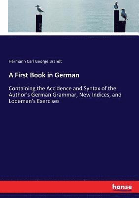 bokomslag First Book in German