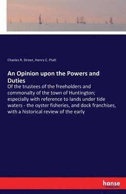 bokomslag Opinion upon the Powers and Duties