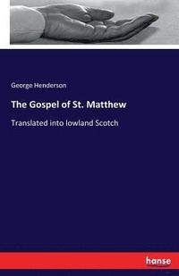bokomslag The Gospel of St. Matthew